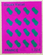 FRANCE 2006  YT 3916 Oblitéré  Claude VIALLAT  CACHET ROND