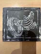 Petit Plaque Michelin Pneu Automobilia Bibendum 