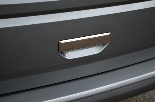 Noir chrome poignée porte - chrome,