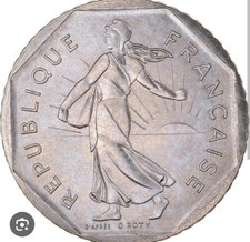 Pièce de monnaie 2 Francs