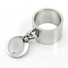 BAGUE NEUVE BRELOQUE MEDAILLE PAMPILLE PIERRE INCRUSTÉE MODE ACTUELLE. + TAILLES