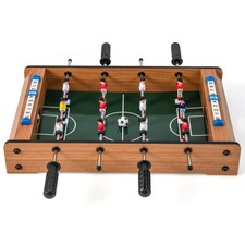 Baby foot adulte avec 2 panneaux de score 2 balles jeu de table soccer 51 x 30,