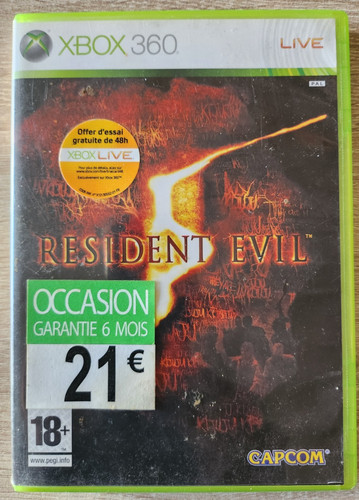 Jeu xbox 360 resident - xbox, evil