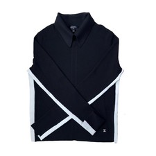 CHANEL Pull à col Coco Neige