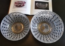 Baccarat 2 grandes Coupes 1880