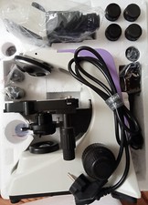 Microscope Trinoculaire avec Caméra HD – Grossissement 40x à 2500x