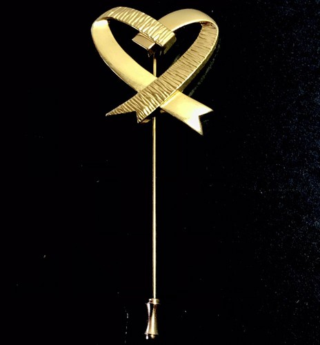 Broche épingle chapeau - chapeau, cŒur