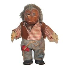 Ancienne poupée hérisson Mecki STEIFF 28 cm