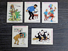 Lot de 5 autocollants anciens