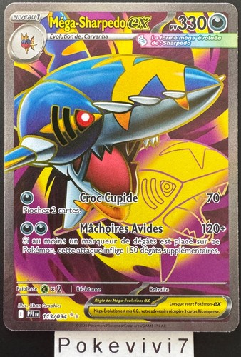 Carte pokemon mega sharpedo - pokemon, mega-sharpedo