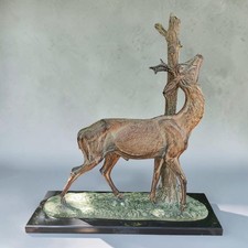 Sculpture Art Déco Cerf