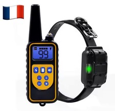 Collier Anti-aboiement De Dressage Electrique Pour Chien Choc Etanche LCD 880 M