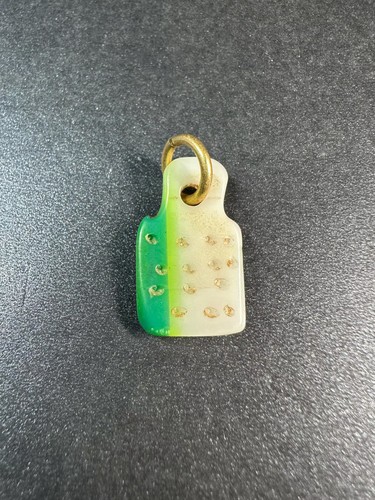 Pendentif vintage carreaux - pendentif,