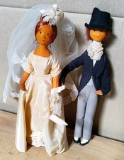 Anciennes Poupées Peynet Les Mariés