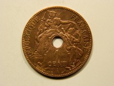 pièce de, 1 Cent, Indochine