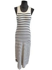 Très Belle Et Authentique Robe Marinière Coton Jean Paul Gaultier 36 Tbe