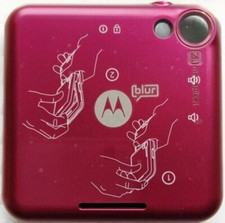 Original Motorola Flipout MO 511 Cache batterie Couvercle de Baie Rose Vrac