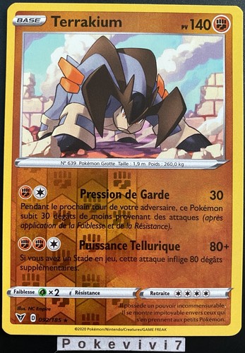 Carte pokemon terrakium - carte,