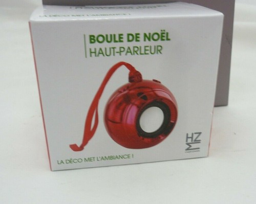 Hzm boule noel - noel, rouge