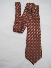 -AUTHENTIQUE cravate cravatte PIERRE CARDIN  100% soie  TBEG  vintage