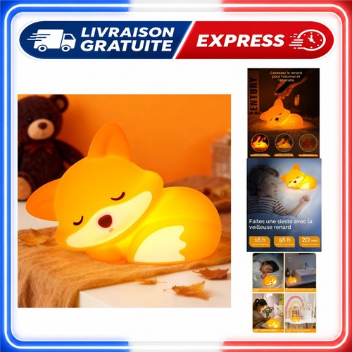 Amaredom veilleuse renard - veilleuse,