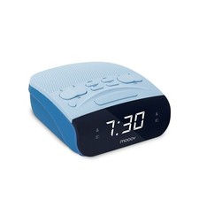 Radio-réveil Duo colors FM double alarme - bleu