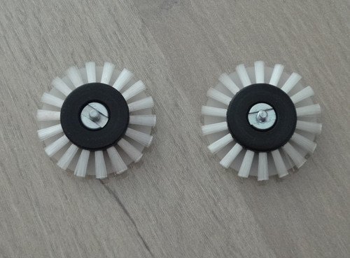 Brosses avant chariot - brosses, (35mm)