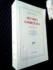 Georges BATAILLE Oeuvres littéraires complètes T3 Mme Edwarda Abbé C Bleu d Ciel