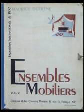 ENSEMBLES MOBILIERS, VOL. 2 -