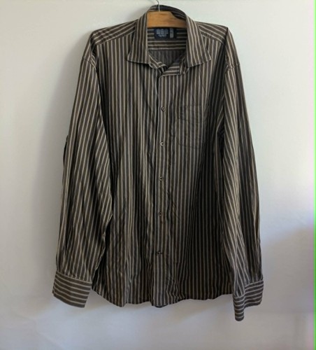 Chemise marron rayures - marron, à