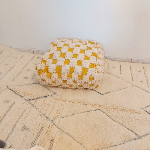 Coussin sol berbère en - coussin,