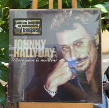 Rare Maxi 45T  Johnny Hallyday ‎– Vivre Pour Le Meilleur / 1999 / NEUF Scellé !