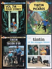 TINTIN Lot de 4 : Vol 714 B38