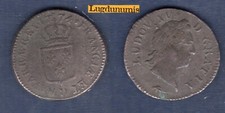 Louis XV Sol à la Vieille Tête 1774 D Lyon TB +  - Louis XV 1715 - 1774