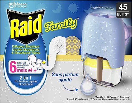 Raid family diffuseur - , anti