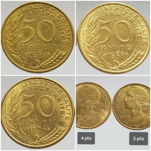 Centimes 1962 1963 - 1962,