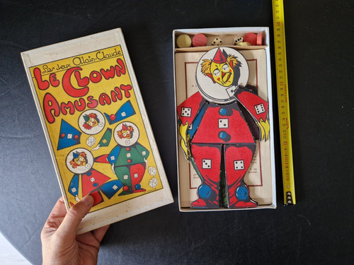 Clown amusant jeu alain - le,