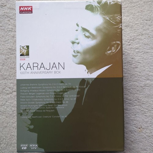 Coffret dvd karajan 100th - coffret,