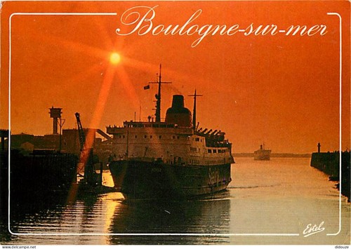 Carte postale boulogne - -,