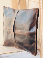 Pouf Ottoman Marocain En Cuir Hygiénique Vintage