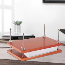 Presse à livres en bois