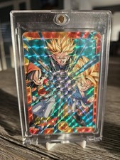 Carte Dragon Ball GT CARDDASS le Grand Combat FR Power Level Spéciale Flash 1997