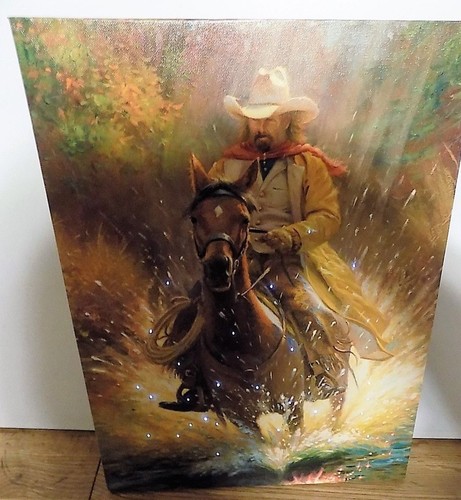 Ride cowboy lighted - , canvas