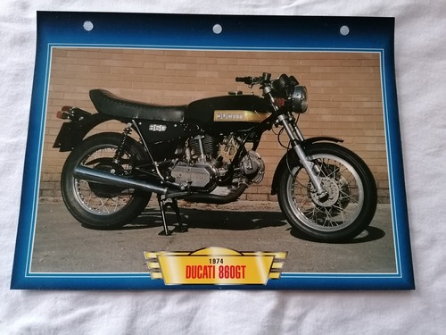 Ducati 860gt fiche moto - fiche,