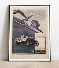 Poster retro - Peugeot 601
