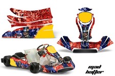 Autocollants Graphiques De Karting Pour KG Freeline Birel Cadet HATTER R U
