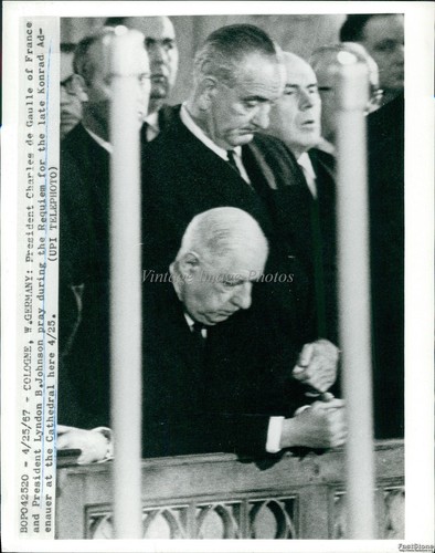 1967 pres charles gaulle - 1967, de