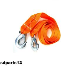 Corde Cable Sangle De Remorquage Traction 3,5m 5 Tonnes 5000 Kg Largeur: 50mm