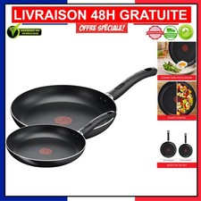 Lot de Poêles Tefal Taste 20