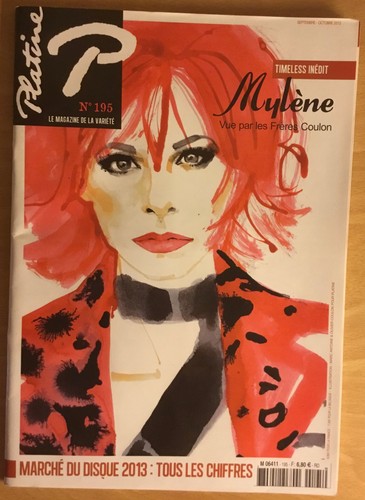 Mylene farmer platine no 195 - farmer,